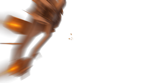 (4K) Fighter Flying Past Cam Shooting 4 Orange