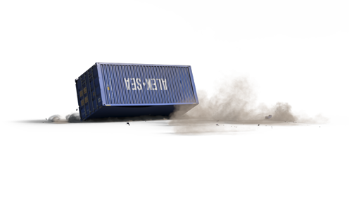 (4K) Crash Container C Cam D 