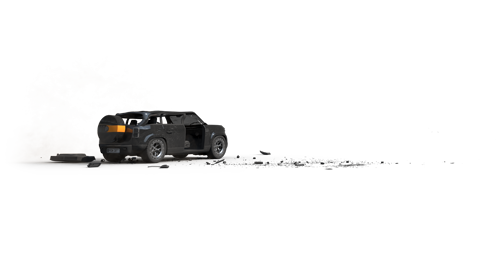 (4K) Crash Suv C Cam D 