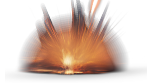 (4K) Dynamite Drop Explosion 4 