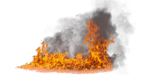 (4K) Fire Daylight Ground 2