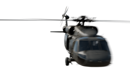 (4K) Helicopter Military Fly By 3