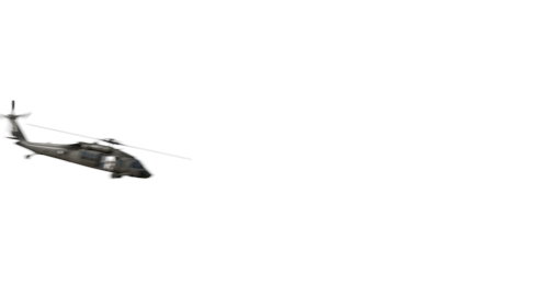 (4K) Helicopter Military Fly By 5