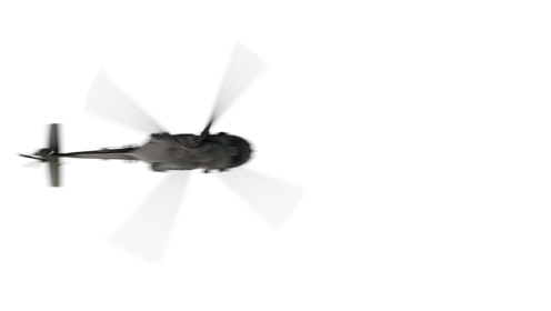 (4K) Helicopter Military Fly By 7
