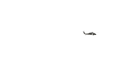 (4K) Helicopter Military Fly In 6
