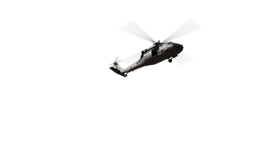 (4K) Helicopter Military Fly In 7