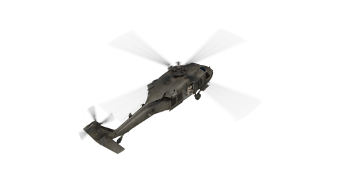(4K) Helicopter Military Hover 13