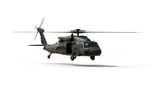(4K) Helicopter Military Takeoff 1 