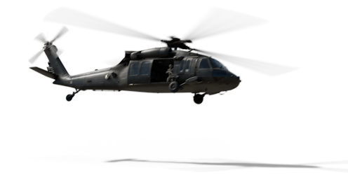 (4K) Helicopter Military Takeoff 3 