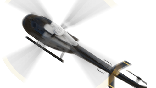 (4K) Helicopter Police Fly In 12 