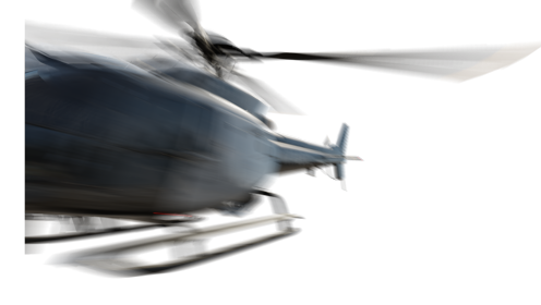 (4K) Helicopter Police Flying 11 