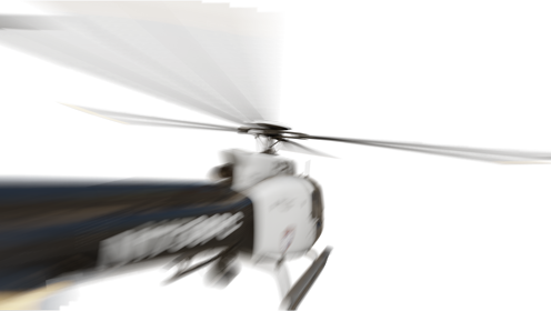 (4K) Helicopter Police Flying 12 