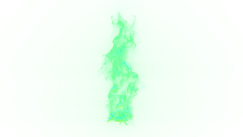(4K) Magic Greenfire 3 Glow 