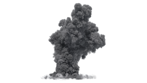 (4K) Mega Smoke Plume 13 