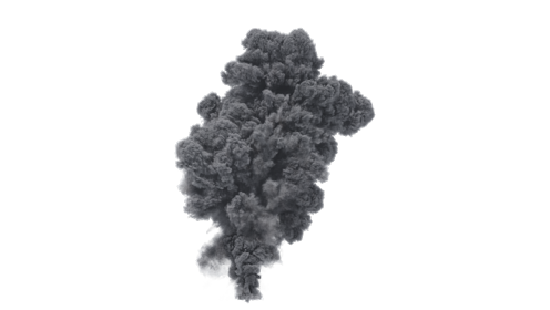 (4K) Mega Smoke Plume 2 