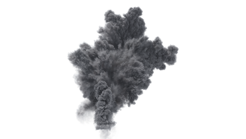(4K) Mega Smoke Plume 4 