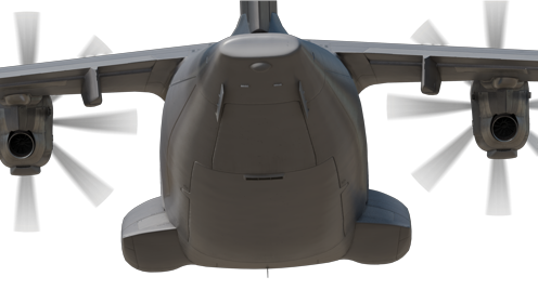 (4K) Plane Fly Out Bottom 8