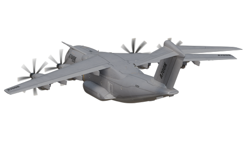 (4K) Plane Hover 7 