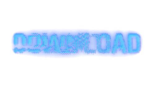 (4K) Text Crt Glitch Download 