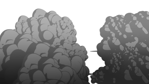 (4K) Anime Clouds Parting Front