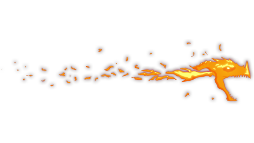 (4K) Anime Dragon Fireball 1