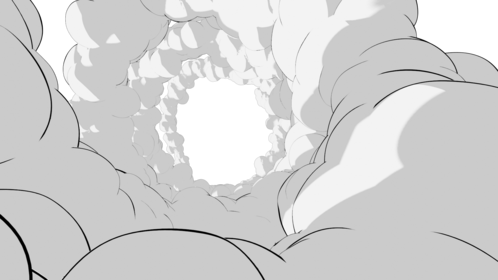 (4K) Anime Smoke Trail Away Twist