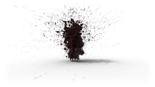 (4K) Body Blood Explosion 14