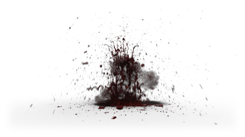 (4K) Body Blood Explosion 2