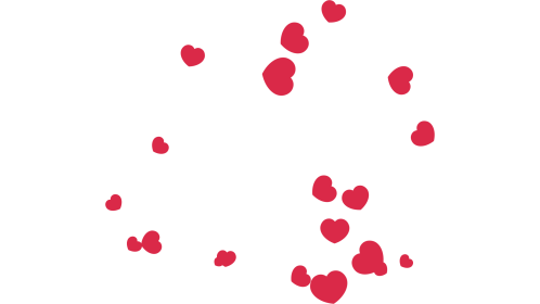 (4K) Cartoon Heart Burst 2