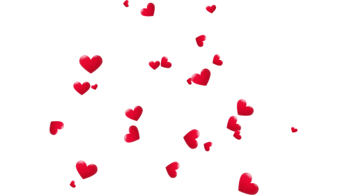 (4K) Cartoon Heart Burst 4