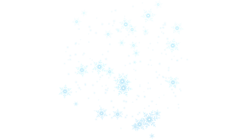 (4K) Cartoon Snowflake Burst 2