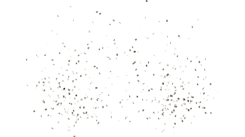 (4K) Confetti Burst Gold Squares 1