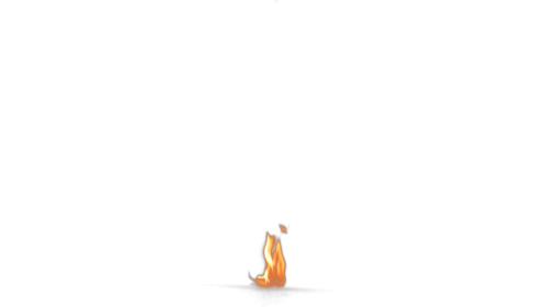 (4K) Fire Debris Falling 1