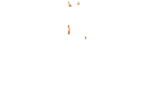 (4K) Fire Debris Falling 2