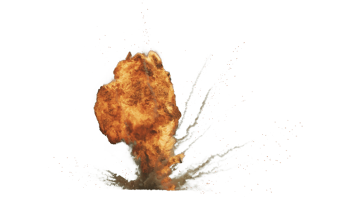 (4K) Gas Explosion 6