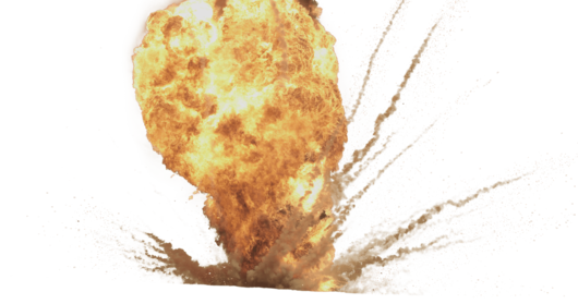 (4K) Gas Explosion 9