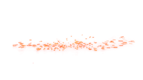 (4K) Ground Accent Sparks 14