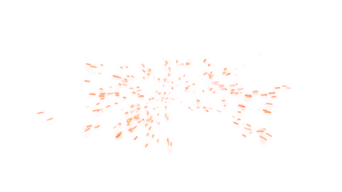 (4K) Ground Accent Sparks 2