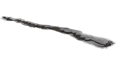(4K) Ground Earthquake Crack 10