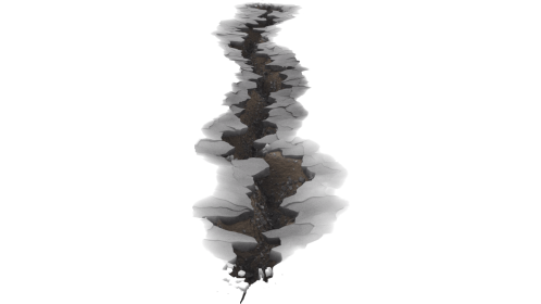 (4K) Ground Earthquake Crack 5