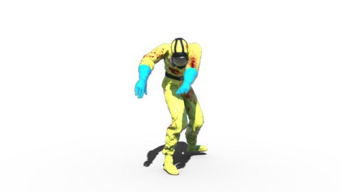 (4K) Hazmat Zombie Walk 1
