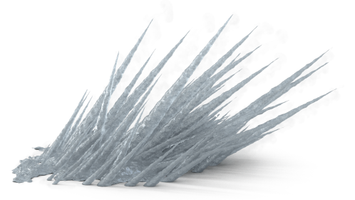 (4K) Ice Needle Attack 1