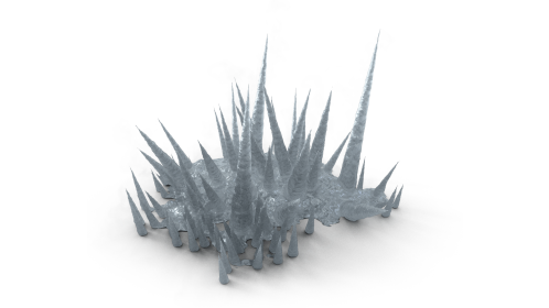 (4K) Ice Needle Attack 6