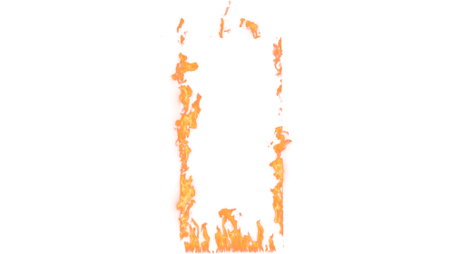 (4K) Loopable Door Fire 3
