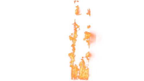 (4K) Loopable Door Fire 6