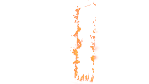 (4K) Loopable Door Fire 8