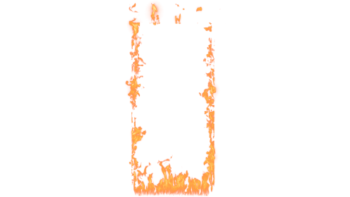 (4K) Loopable Door Fire 9