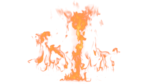 (4K) Loopable Ground Fire 42
