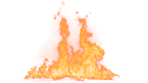 (4K) Loopable Ground Fire 45