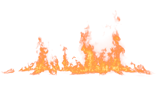 (4K) Loopable Ground Fire 50